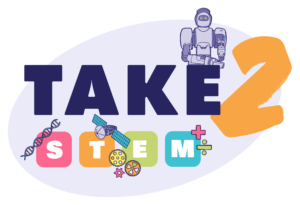 Take 2 STEM logo by glow creative